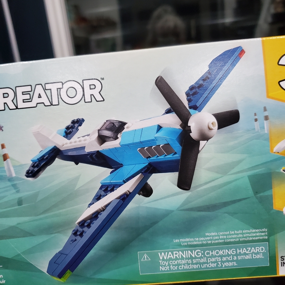 NIB LEGO #31160 Creator 3 in 1 Aircraft Race Plane Toy 178 Pieces - Picture 3 of 16